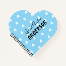 グッドバイブス モノグラム ウィズ ネーム ブルー