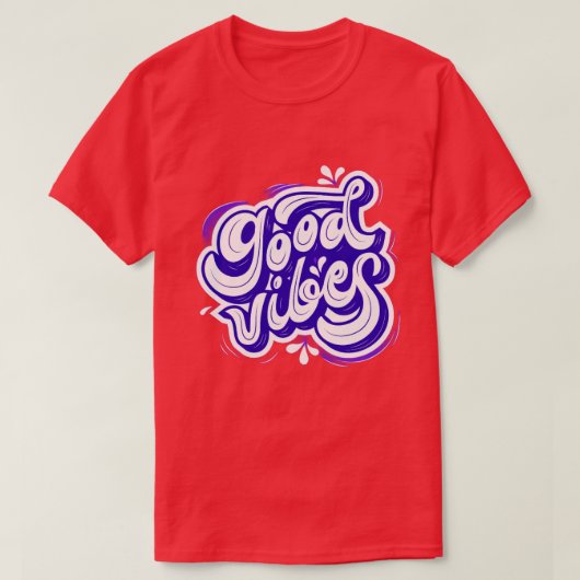 グッドバイブス レディースTシャツ Tシャツ (デザイン正面)