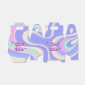 グッドバイブス レトロディスコ ブライダルシャワーフェイバーボックス フェイバーボックス (折り畳みなし)