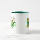 グッドビベスイラストレーションタイポグラフィ マグカップ (中央)