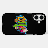 グッドビベスイラストレーションタイポグラフィ Case-Mate iPhoneケース (裏面 (横))