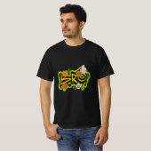 グッドビベスタイポグラフィ Tシャツ (正面フル)