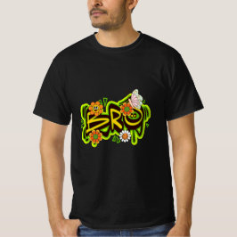 グッドビベスタイポグラフィ Tシャツ