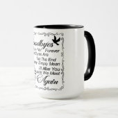 グッドビーは永遠ではない マグカップ (正面右)