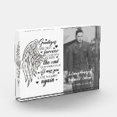 グッドビーは永遠の記念碑ではない フォトブロック (左)