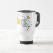 グッドビーズオンリーレインボーハート トラベルマグ (正面右)