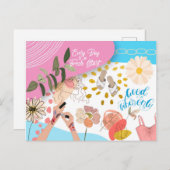 グッドビーブオンリーフレッシュスタート引用文サマリー ポストカード (正面/裏面)