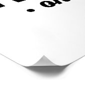 グッドビーブスのみタイポグラフィポスターアートプリント ポスター (角)