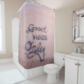グッドビーブスのみビーチと砂 シャワーカーテン (インサイチュ)