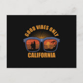 グッドビーブスオンリーカリフォルニアサーフィンサーフ ポストカード (正面)
