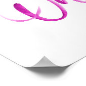 グッドビーブスオンリータイポグラフィアートプリント ポスター (角)