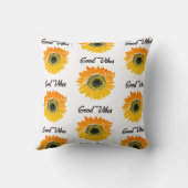 グッドビーブスヒマワリ クッション (裏面)