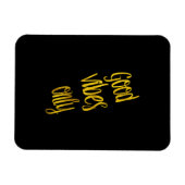 グッドビーブズのみ引用文金ゴールドフォイルフェイクビブ引用文 マグネット (横)