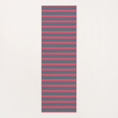 グッドビーブズオンリーピンク&ブルータイポグラフィ引用文 ヨガマット (裏面)