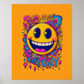 グッドビーブズオンリーレトロウォールアートポスター ポスター (正面)