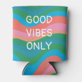 グッドビーブズオンリー可愛いカラフルおもしろい 缶クーラー (正面)