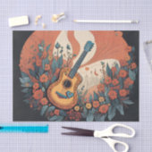 グッドビーブズギターデクページティッシュペーパー 薄葉紙 (クラフト)