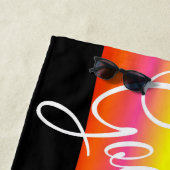 グッドビーブトロピカル夏期 ビーチタオル (インサイチュ)