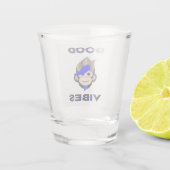グッドビーブモンキーショットグラス ショットグラス (裏面)