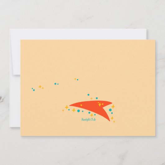 グッドビー学校こんにちは夏 招待状 (裏面)