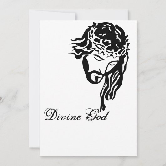 グッドフライデーディバイン神フラットカード (正面)