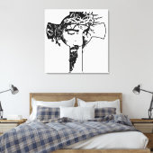 グッドフライデー祈りの言葉 キャンバスプリント (インサイチュ (寝室))