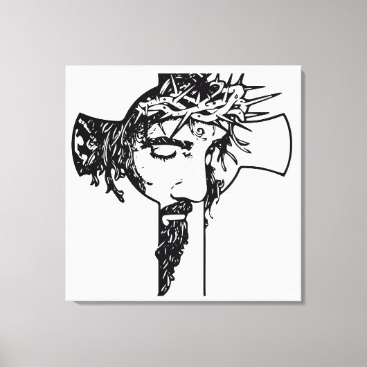 グッドフライデー祈りの言葉 キャンバスプリント (正面)