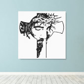 グッドフライデー祈りの言葉 キャンバスプリント (インサイチュ (ウッドフロア))