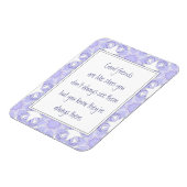 グッドフレンズのようなスターおもしろい引用文 マグネット (左側)