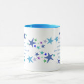 グッドフレンズのようなスター引用文 マグカップ (中央)