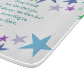 グッドフレンズはスター感動的引用文 カッティングボード (角)