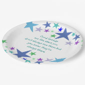 グッドフレンズはスター感動的引用文 ペーパープレート (アングル)