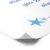 グッドフレンズはスター感動的引用文 ポスター (角)