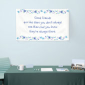 グッドフレンズはスター感動的引用文 横断幕 (トレードショー)