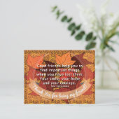 グッドフレンズ引用文 ポストカード (スタンド正面)