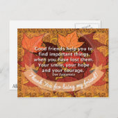 グッドフレンズ引用文 ポストカード (正面/裏面)