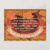 グッドフレンズ引用文 ポストカード (正面)