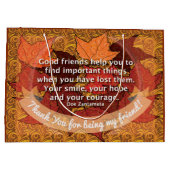 グッドフレンズ引用文 ラージペーパーバッグ (裏面)