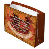 グッドフレンズ引用文 ラージペーパーバッグ (裏面アングル)