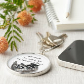 グッドフレンズ懸命不可能な忘れ引用文 キーホルダー (側面)