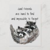 グッドフレンズ懸命不可能な忘れ引用文 ポストカード (正面)
