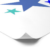 グッドフレンズLikeスター感動的引用文 ポスター (角)