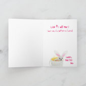 グッドフレンドパピーイースターカード シーズンカード (内部)