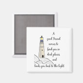 グッドフレンド感動的引用文 マグネット (正面/裏面)