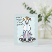 グッドフレンドGreyhound恋人 ポストカード (スタンド正面)