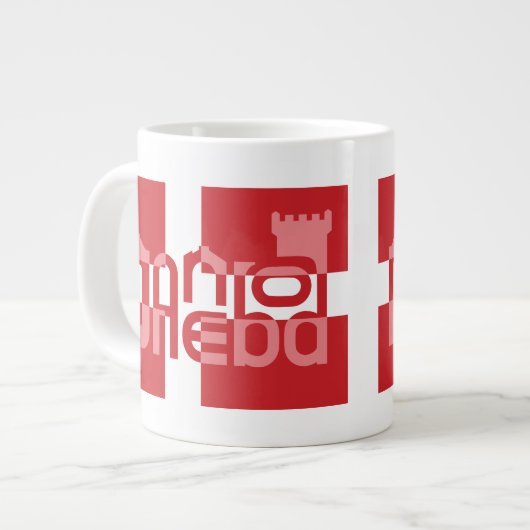 グッドベルサイネディグミンダンスケヴェン ジャンボコーヒーマグカップ (正面左)