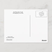 グッドホープ湖カナダのはがき ポストカード (裏面)