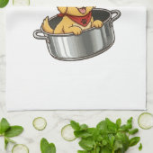 グッドボーイシェフの料理犬 キッチンタオル (折り畳み)