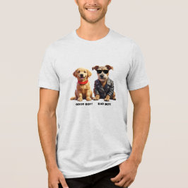 グッドボーイ・バッドボーイ (犬) トライブレンドＴシャツ