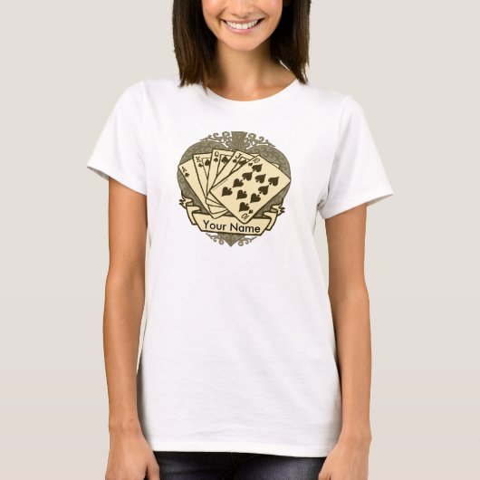 グッドポーカーハンドTシャツ Tシャツ (正面)